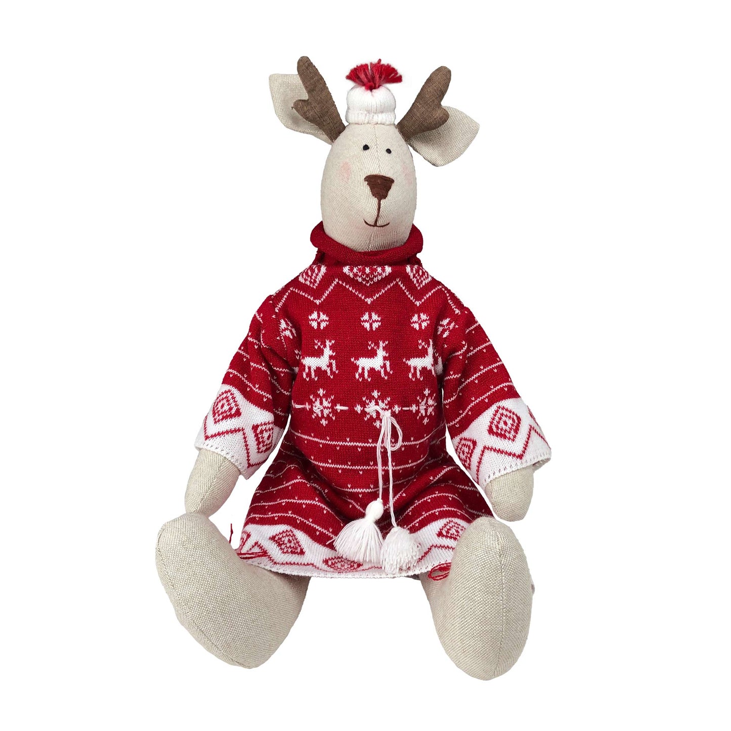 Handmade Interior Toy Reindeer | Home Decor, Housewarming Gift Idea For Family And Friends