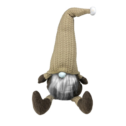 Handmade Interior Gnome Toy | Decorative Interior Toy With Red, Grey, Beige Hats, Housewarming Gift Idea, Home Decor