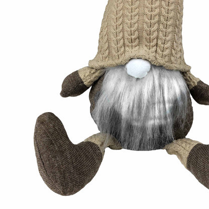 Handmade Interior Gnome Toy | Decorative Interior Toy With Red, Grey, Beige Hats, Housewarming Gift Idea, Home Decor