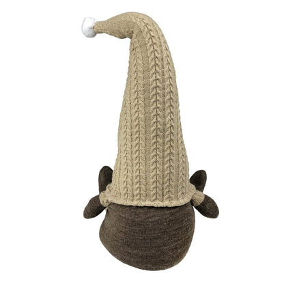 Handmade Interior Gnome Toy | Decorative Interior Toy With Red, Grey, Beige Hats, Housewarming Gift Idea, Home Decor