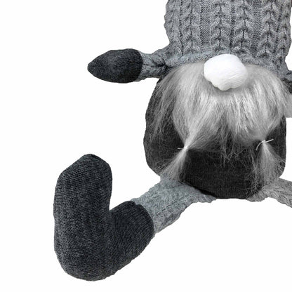 Handmade Interior Gnome Toy | Decorative Interior Toy With Red, Grey, Beige Hats, Housewarming Gift Idea, Home Decor