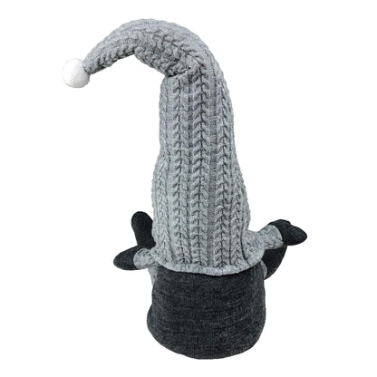 Handmade Interior Gnome Toy | Decorative Interior Toy With Red, Grey, Beige Hats, Housewarming Gift Idea, Home Decor