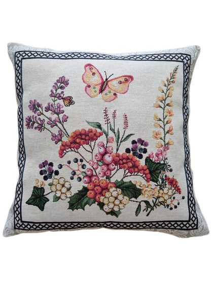 Tapestry Pillowcase With Basket Of Lavender Pattern | Festive Home Decor, Family And Friends Housewarming Present Idea