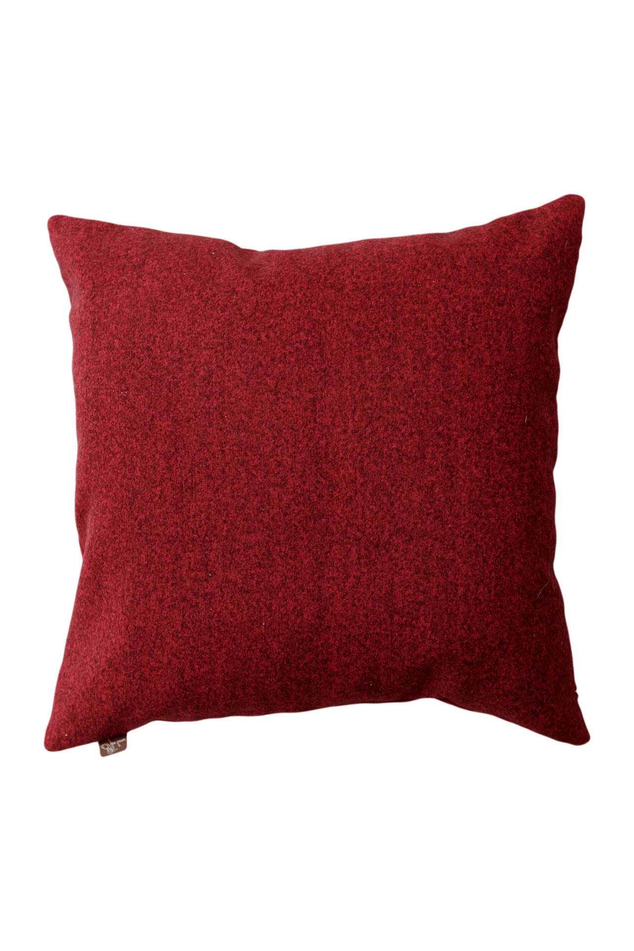 Close-up of woven tapestry back side