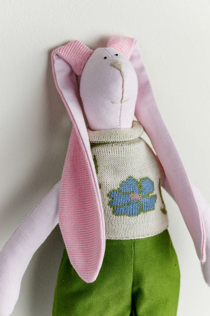 Bunny Girl And Bunny Boy Decorative Handmade Toys | Interior Rabbits Toys, Kitchen, Living Room Home Decor, Housewarming Gift Idea.