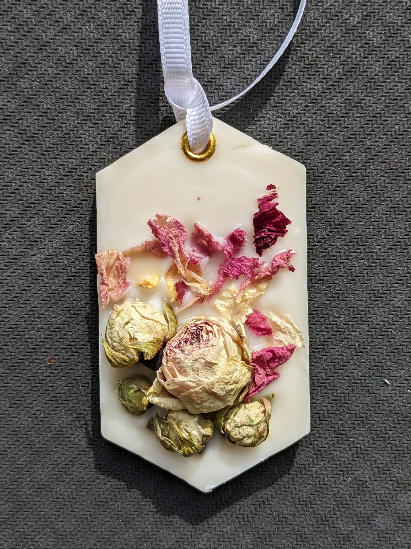 🌿 Aromatherapy Wax Sachet with Dried Flowers | Natural Air Freshener | Eco-Friendly Home Fragrance Gift