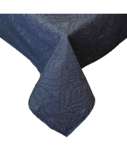 Black Tapestry Tablecloth Of Baroque Style | Luxury Home Decor, Kitchen, Living Room Textile, Exclusive Housewarming Present Idea