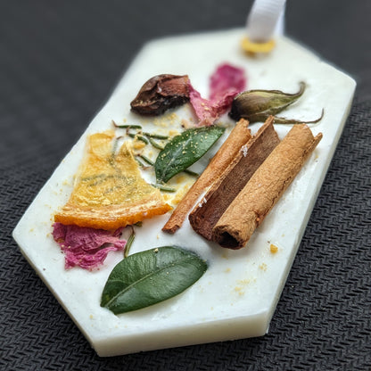 🌿 Aromatherapy Wax Sachet with Dried Flowers | Natural Air Freshener | Eco-Friendly Home Fragrance Gift