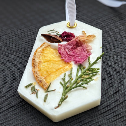 🌿 Aromatherapy Wax Sachet with Dried Flowers | Natural Air Freshener | Eco-Friendly Home Fragrance Gift