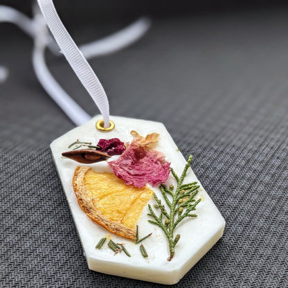 🌿 Aromatherapy Wax Sachet with Dried Flowers | Natural Air Freshener | Eco-Friendly Home Fragrance Gift