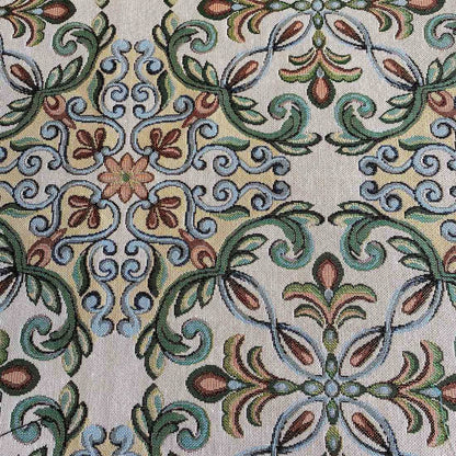 Tapestry Sicilian Lemons Print Tablecloth | High Quality Kitchen Table Cover, Festive Home Decor, Housewarming Present Idea