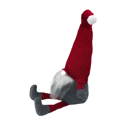 Handmade Interior Gnome Toy | Decorative Interior Toy With Red, Grey, Beige Hats, Housewarming Gift Idea, Home Decor