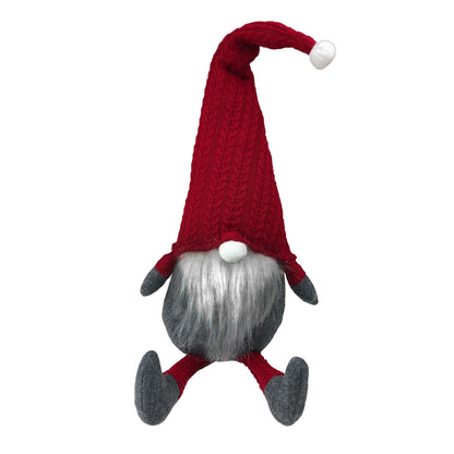 Handmade Interior Gnome Toy | Decorative Interior Toy With Red, Grey, Beige Hats, Housewarming Gift Idea, Home Decor