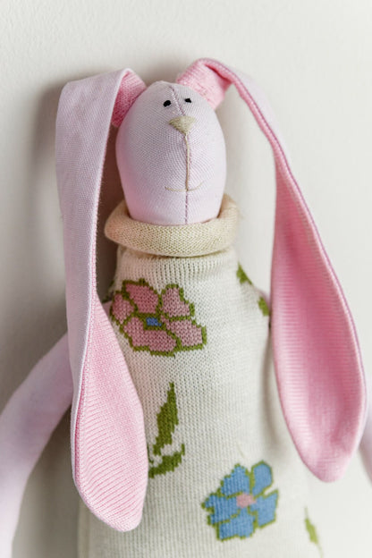 Bunny Girl And Bunny Boy Decorative Handmade Toys | Interior Rabbits Toys, Kitchen, Living Room Home Decor, Housewarming Gift Idea.