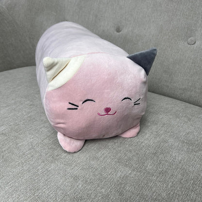 Pink Hug Cat Pillow | Decorative Pillow For Sleeping, Present For Children, Bedroom Home Decor, Housewarming Gift